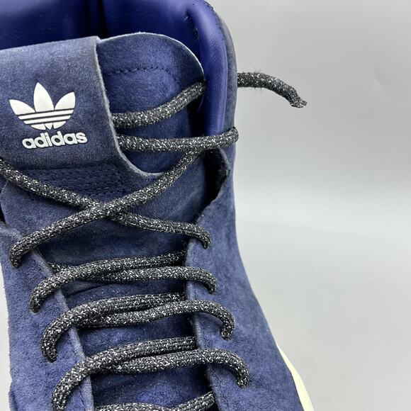 Adidas Tubular Instinct Shoes Men Size 11.5 Navy Blue Suede High Top‎ Sneakers main image 8